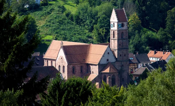 Foto: Staatliche Schlösser und Gärten Baden-Württemberg, Achim Mende Kloster Alpirsbach, Luftaufnahme